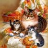Cat Family Paint By Numbers
