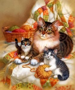 Cat Family Paint By Numbers