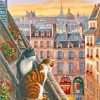 Parisian Cats Paint By Numbers