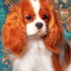 King Charles Cavalier Puppy Paint By Numbers