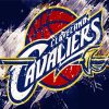 Cavaliers Basketball Art Paint By Numbers