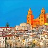 Cefalu Cathedral Italy Paint By Numbers