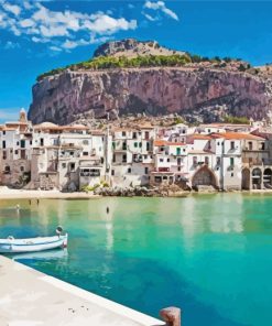 Explore Cefalu Italy Paint By Numbers