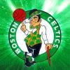 Boston Celtics Logo Paint By Numbers