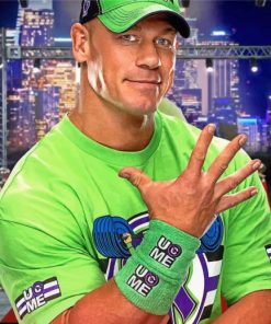 John Cena Celebrity Paint By Numbers