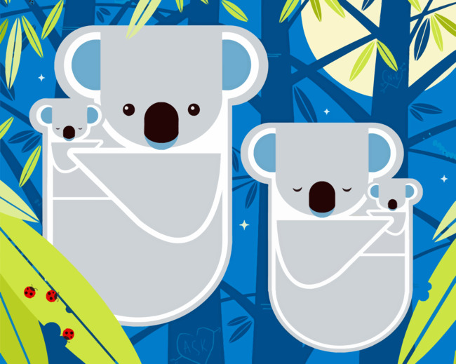 Finalizing Charley Harper Art Painting