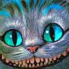Cheshire Cat Cartoon Paint By Numbers
