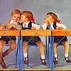 Childhood School Study Paint By Numbers