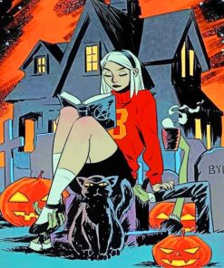 Haunting Halloween Adventure Paint By Numbers