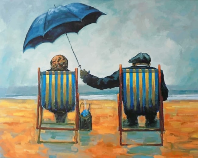 Finalizing Romantic Couple artwork