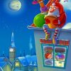 Santa Claus Under the Moon Paint By Numbers