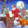Santa Christmas Gift Paint By Numbers