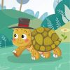 Elegant Tortoise Animal Paint By Numbers