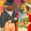 Romantic Pug Paint By Numbers