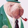 Elegant Walrus Wildlife Paint By Numbers