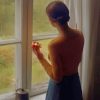 Elegant Woman at the Window Paint By Numbers