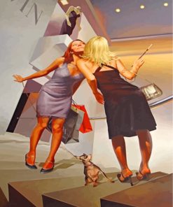 Elegant Women Paint By Numbers