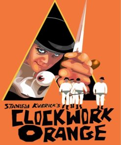 Clockwork Orange Film Poster Paint By Numbers
