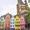 Cologne City Buildings Paint By Numbers