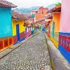 Colombian Colorful Homes Paint By Numbers