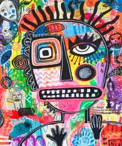 Colorful Rick Cartoon Paint By Numbers