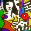 Colorful Abstract Woman Art Paint By Numbers