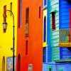Bright La Boca Argentina Paint By Numbers