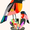 Colorful Bird Pop Art Paint By Numbers