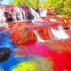 Colombian Waterfalls Paint By Numbers