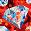 Colorful Diamond Illustration Paint By Numbers