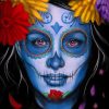 Day of the Dead Woman Paint By Numbers