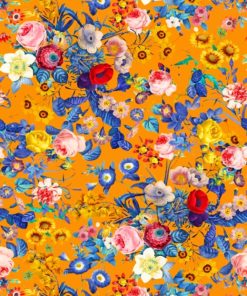 Colorful Floral Abstract Paint By Numbers