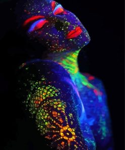 Colorful African Woman Paint By Numbers