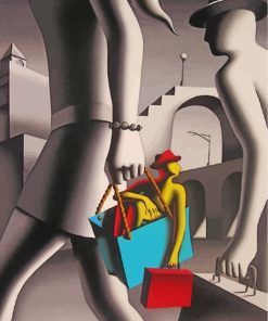 Colorful Journey in a Monochrome World Paint By Numbers