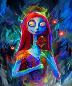 Sally Animation Nightmare Before Christmas Paint By Numbers