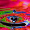 Colorful Water Drop Canvas Paint By Numbers