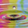 Colorful Water Drop Aesthetic Paint By Numbers