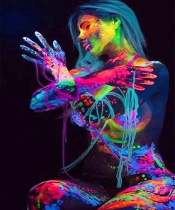 Colorful Abstract Woman Paint By Numbers