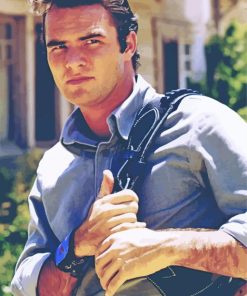 Burt Reynolds Hollywood Icon Paint By Numbers