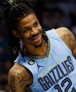 Ja Morant Basketball Legend Paint By Numbers