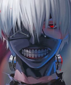 Ken Kaneki Anime Paint By Numbers