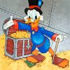 Scrooge Mcduck Cartoon Paint By Numbers