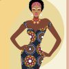 African Woman Expression Paint By Numbers