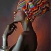 Black Woman Artistic Paint By Numbers
