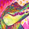Colorful Alligator Reptile Paint By Numbers
