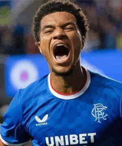 Malik Tillman Soccer Star Paint By Numbers