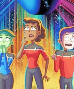 Star Trek Lower Decks Paint By Numbers