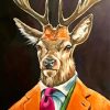 Cool Deer Animal Paint By Numbers