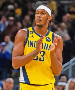 Myles Turner Basketball Paint By Numbers