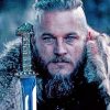 Travis Fimmel Viking Hero Paint By Numbers